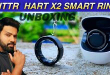 Fittr Hart X2 smart ring review titanium band Gun Metal Black Sterling Gold Frost Silver