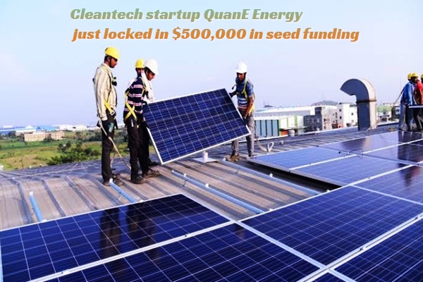 Cleantech startup QuanE Energy