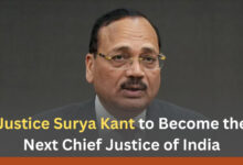 Justice Surya Kant appointed as Chief Justice of India