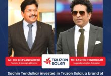 Truzon Solar announces partnership with Mr. Sachin Tendulkar
